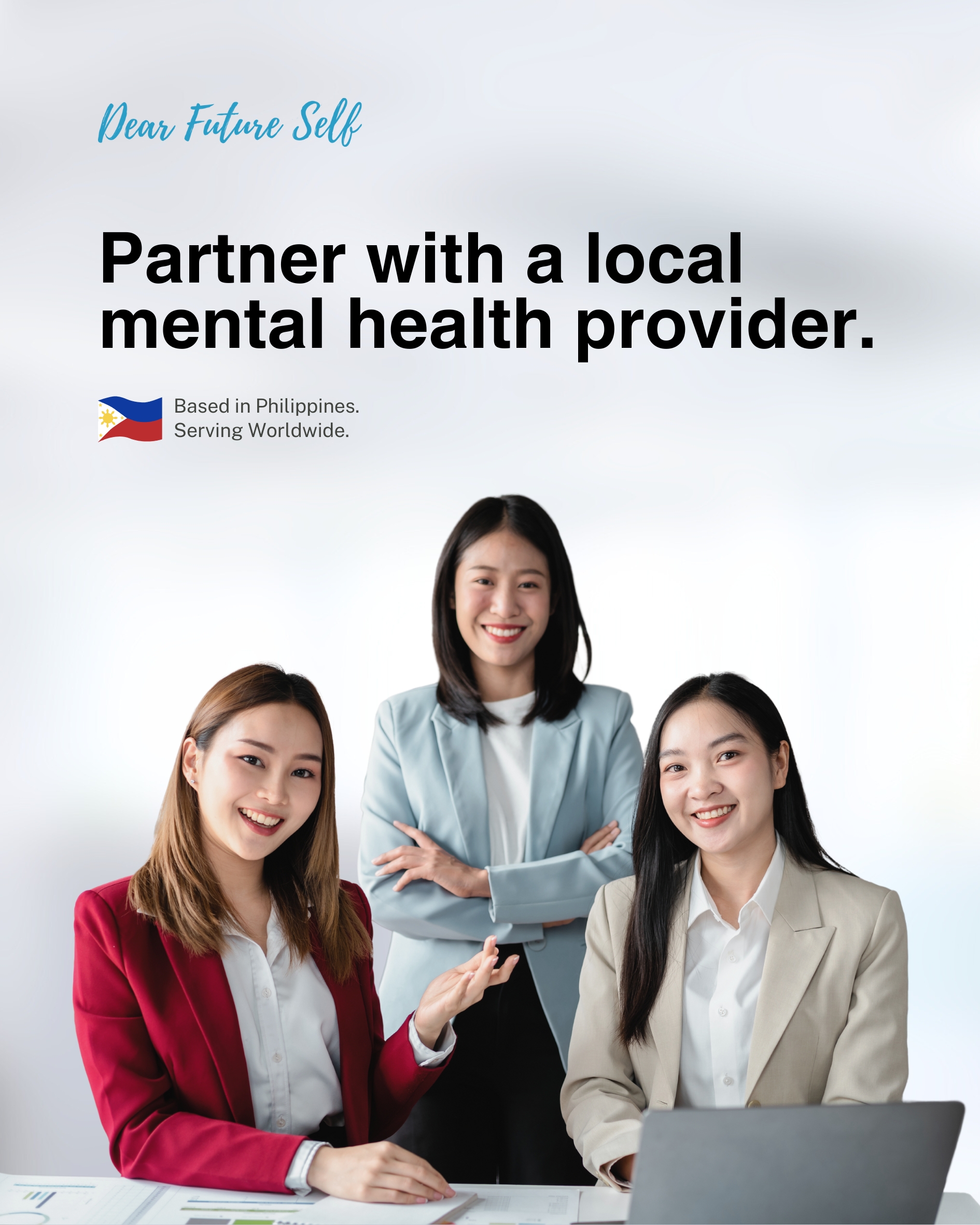 Company partnership for mental health support and employee wellness initiatives in the Philippines