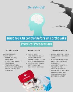 Earthquake Anxiety? Mental Readiness Tips You Can Control