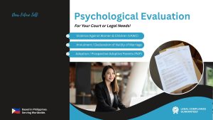 Where Can I Get a Psychological Evaluation in the Philippines?
