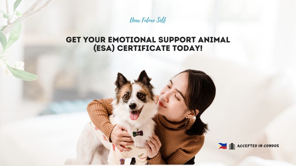 WHERE TO GET ESA CERTIFICATE ONLINE PHILIPPINES